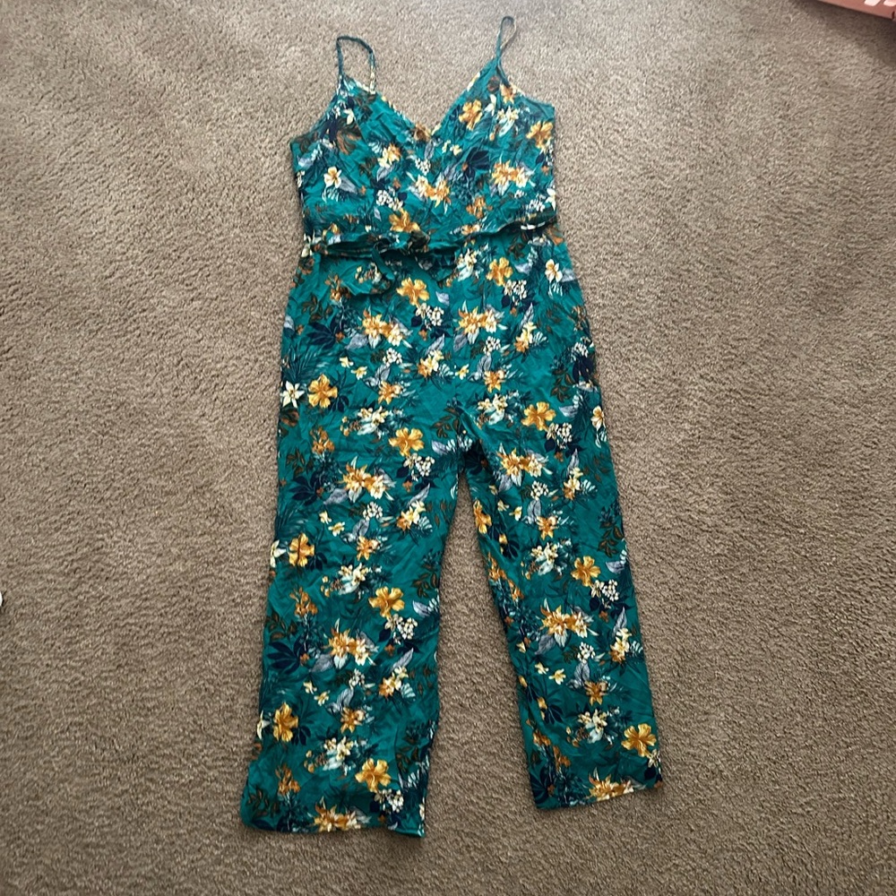 Floral jumpsuit